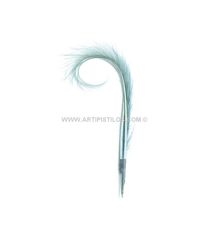 LOT DE 2 PLUMES DE FAISAN BRÛLÉ