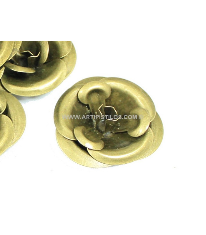 FILIGRANE ROSE LAITON 40 MM.