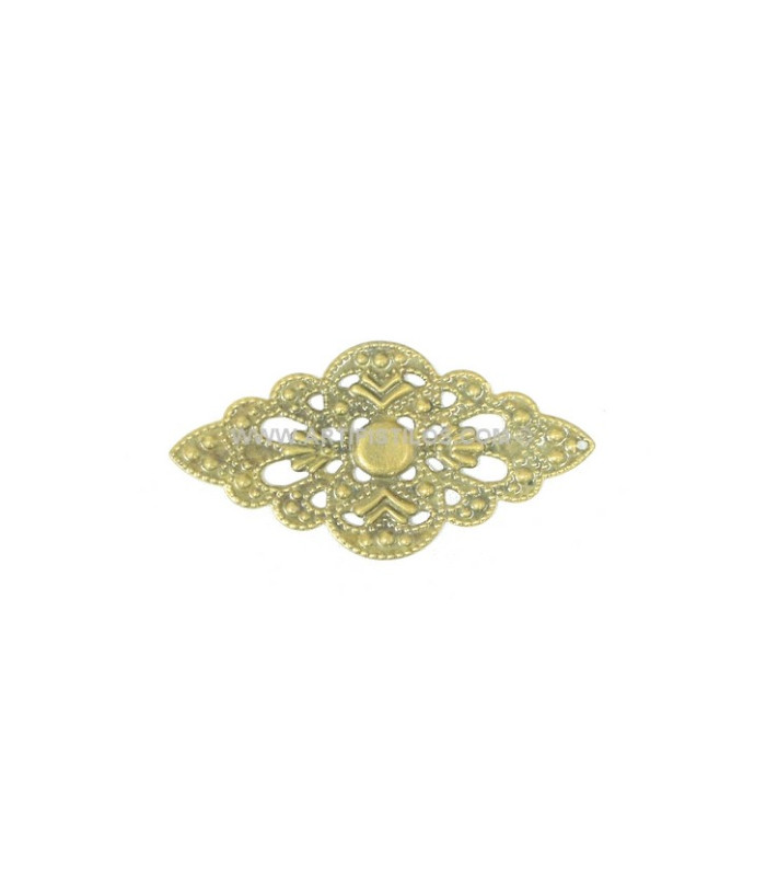 FILIGRANE LAITON 52 X 30 MM.