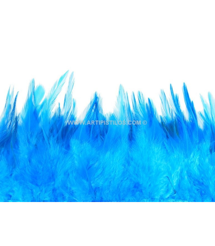 FRANGE DE PLUMES DE COQ 10 CMS.