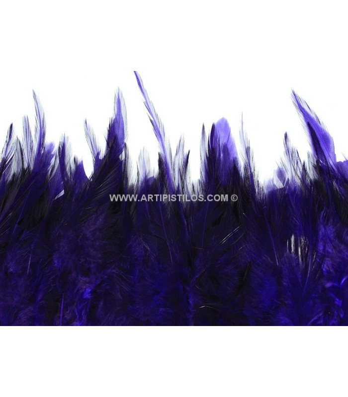 FRANGE DE PLUMES DE COQ 10 CMS.