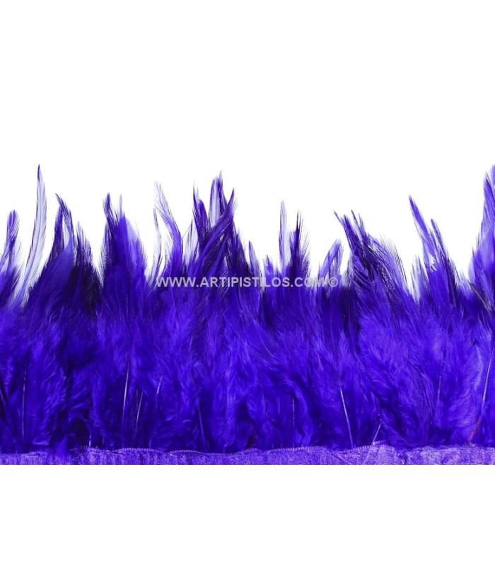 FRANGE DE PLUMES DE COQ 10 CMS.