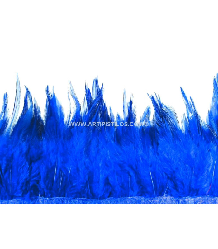 FRANGE DE PLUMES DE COQ 10 CMS.