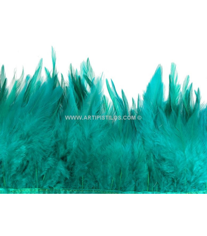 FRANGE DE PLUMES DE COQ 10 CMS.