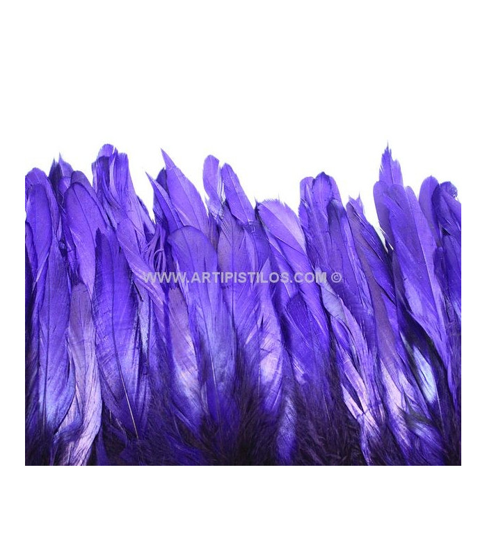 FRANGE DE PLUMES DE COQ