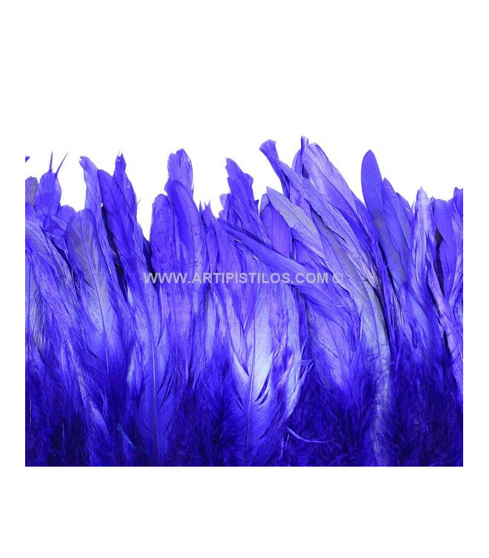 FRANGE DE PLUMES DE COQ
