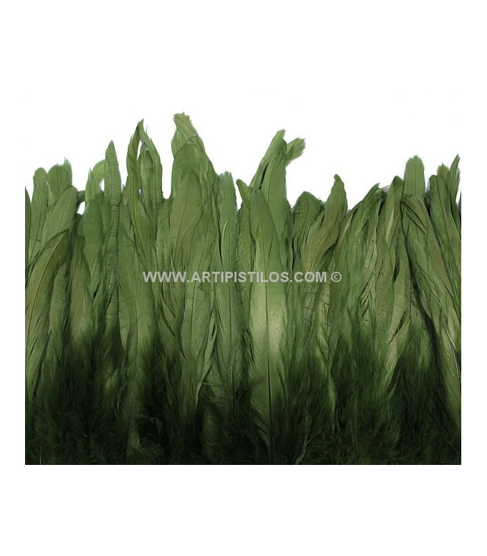 FRANGE DE PLUMES DE COQ