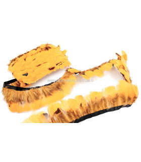 FRANGE DE PLUMES DE FAISAN 10 CMS.