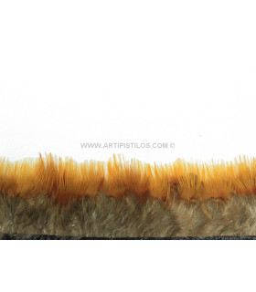 FRANGE DE PLUMES DE FAISAN 10 CMS.
