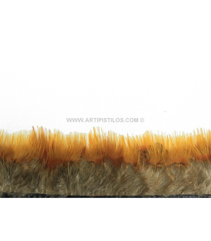 FRANGE DE PLUMES DE FAISAN 10 CMS.