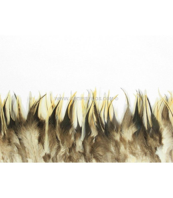FRANGE DE PLUMES DE COQ 10 CMS.