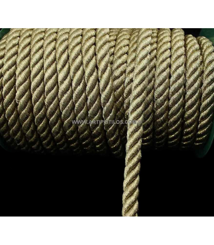 CORDE TRESSÉ 10 MM. "ALUMINIUM"