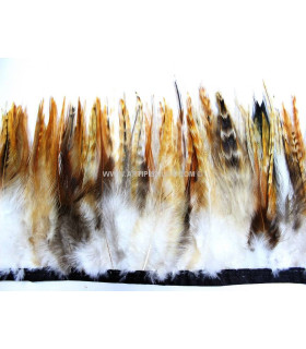 FRANGE DE PLUMES DE COQ 10 CMS.