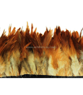 FRANGE DE PLUMES DE COQ 10 CMS.