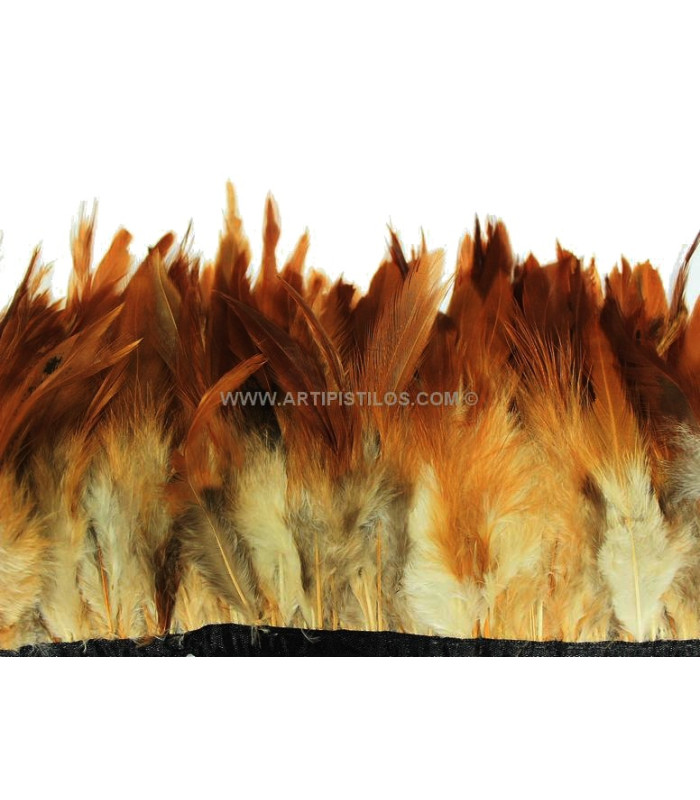 FRANGE DE PLUMES DE COQ 10 CMS.