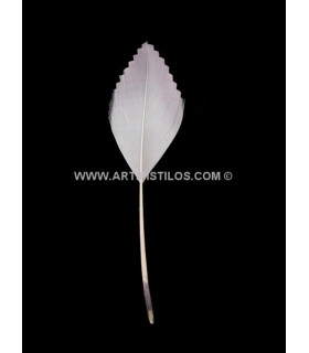 PLUME DE CANARD DECOUPÉE 15 CMS.