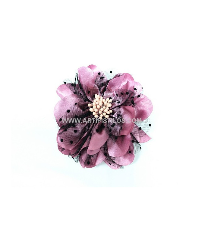 FLEUR SATIN & TULLE PLUMETTI