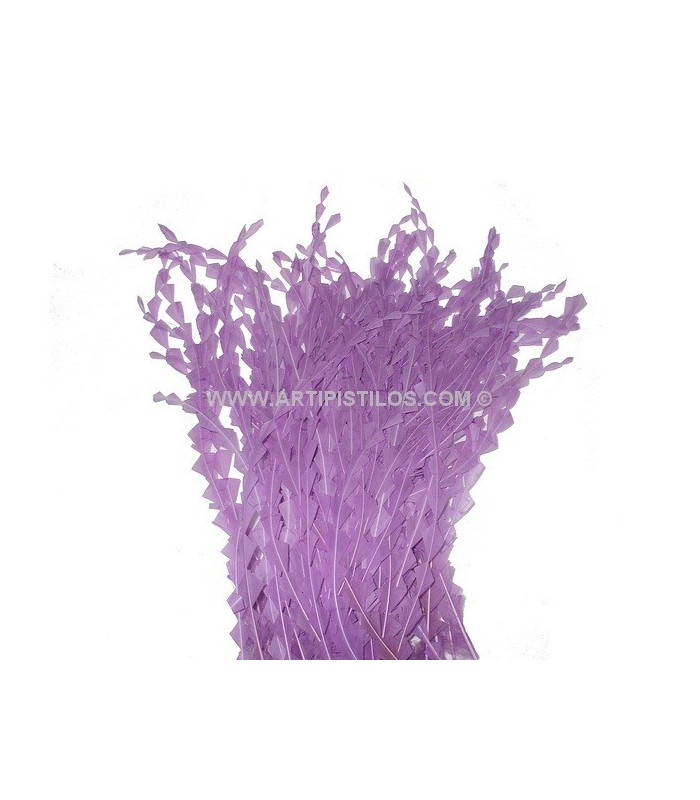 PLUME DIAMANT DÉCOUPÉE 25 CMS.
