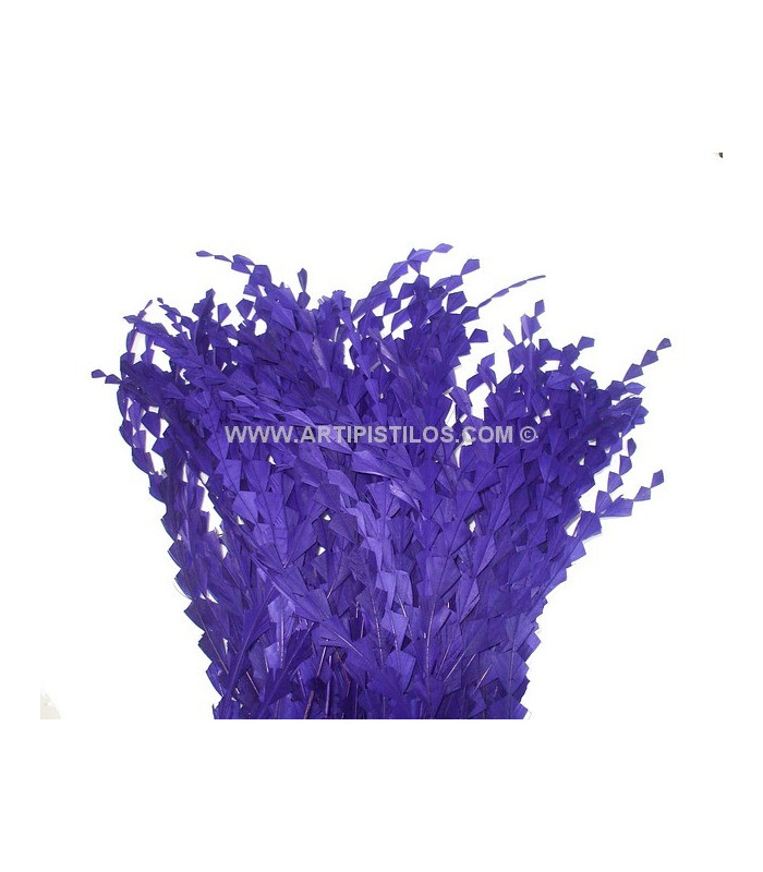 PLUME DIAMANT DÉCOUPÉE 25 CMS.