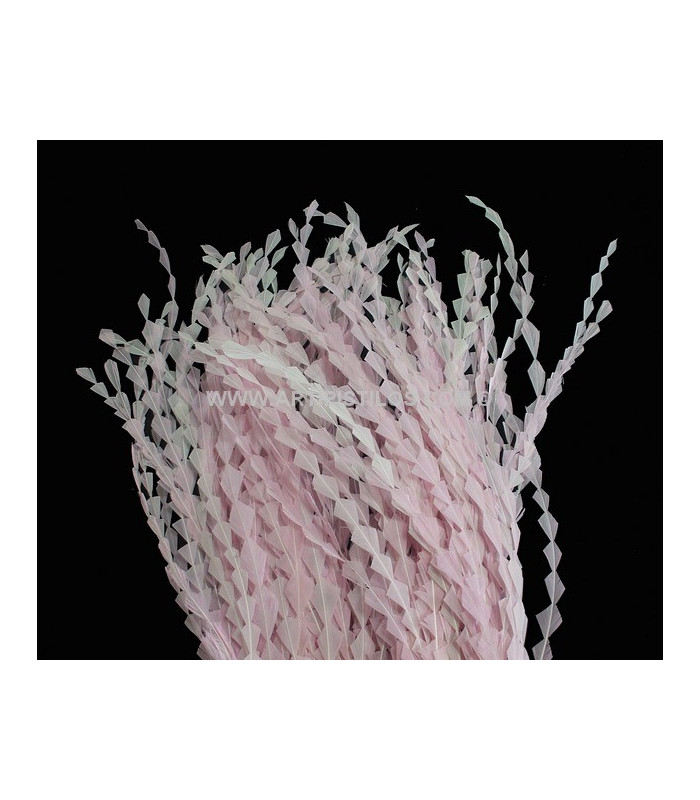 PLUME DIAMANT DÉCOUPÉE 25 CMS.