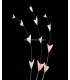 PLUME DE COQ DIAMANT 25 CMS.