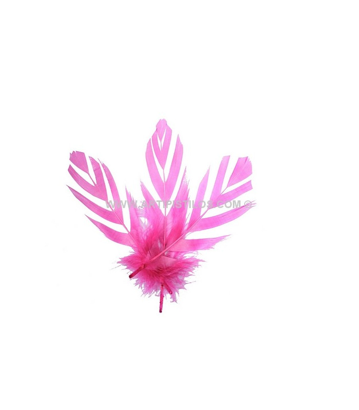 PLUME DECOUPÉE "FLANDES" 15 CMS.