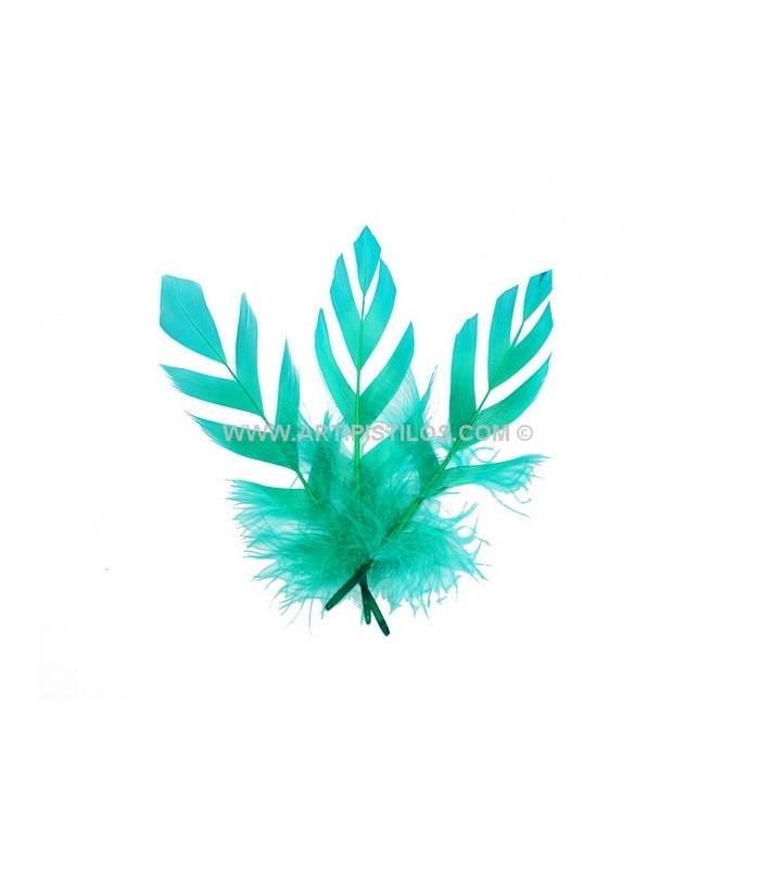 PLUME DECOUPÉE "FLANDES" 15 CMS.