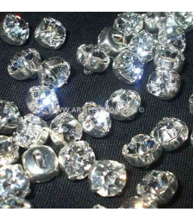 BOUTON CRISTAL SIMIL 7 CM.