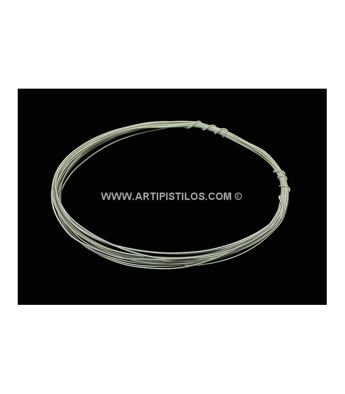 FIL DE FER RECOUVERT DE FIL DE RAYONNE 0,5 MM X 5 MTS.