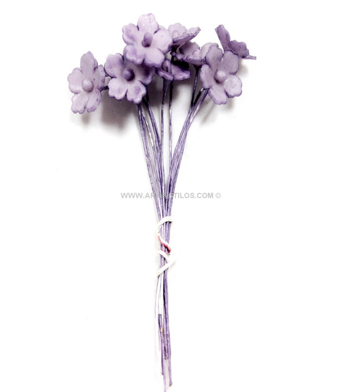 FLEUR EN PORCELAINE AVEC 5 PÉTALES