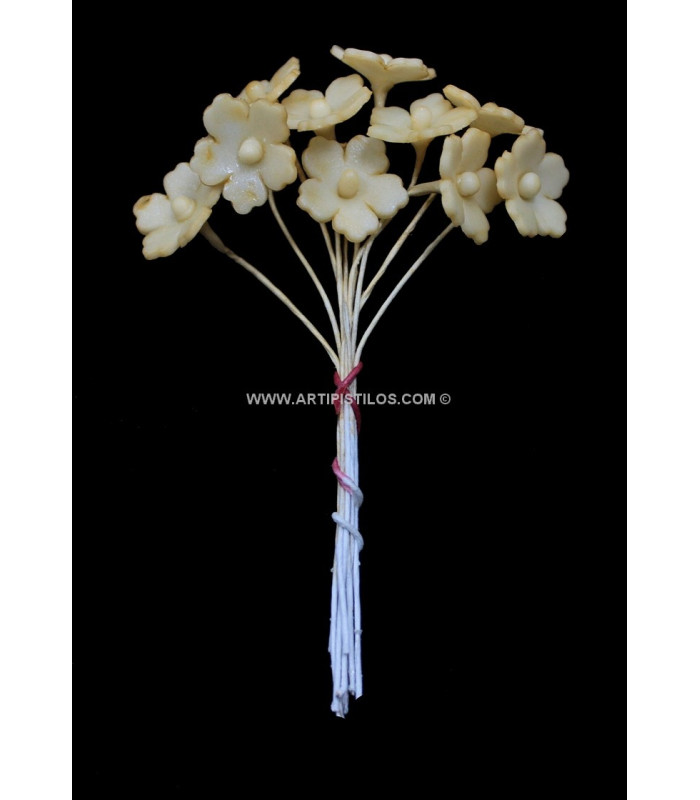 FLEUR EN PORCELAINE AVEC 5 PÉTALES