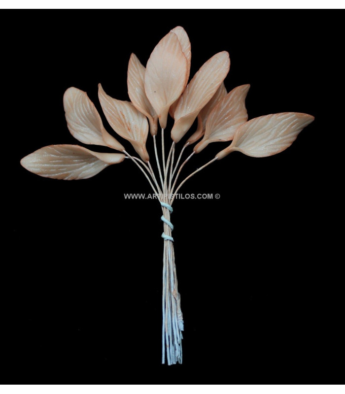 Feuille Torsadée Porcelaine