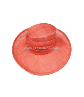 CHAPEAU EN SINAMAY "SWING"