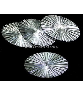 FOURNITURE DISQUE OVAL 7,7 X 5,1 CMS.