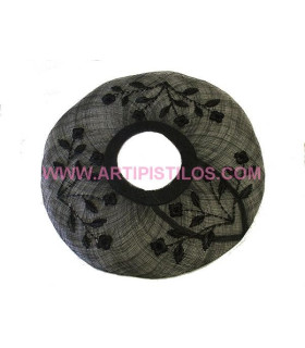 BORD DE CAPELINE 45 CMS. "FLORAL"