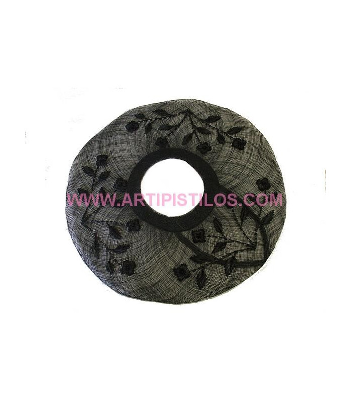 BORD DE CAPELINE 45 CMS. "FLORAL"