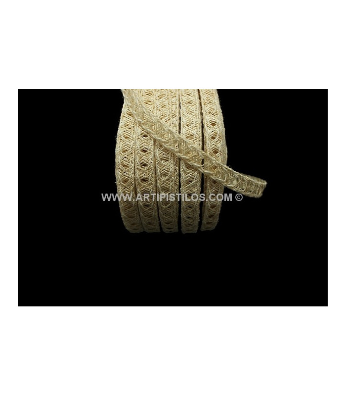 RUBAN TRESSÉ SINAMAY 10 mm