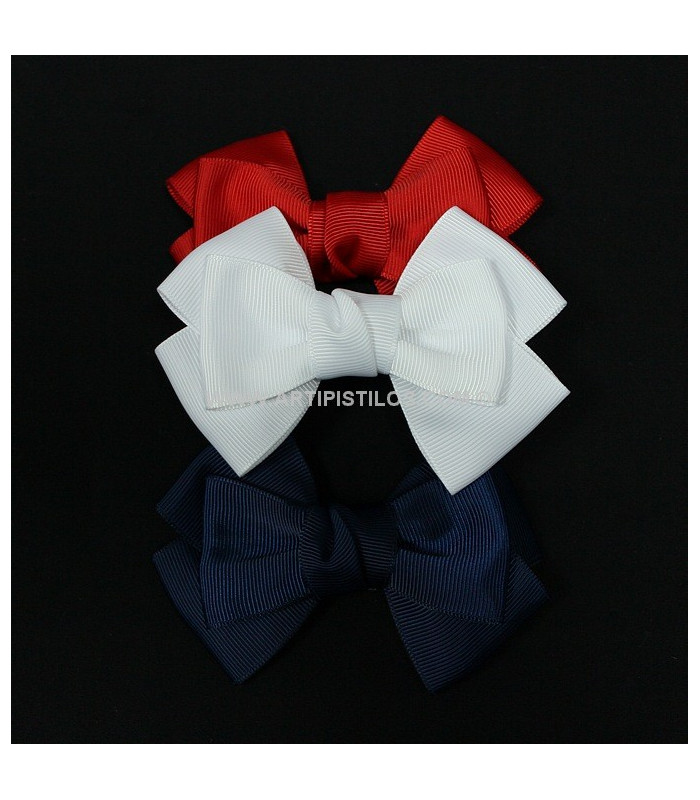 SET DE 3 RUBANS GROS GRAIN