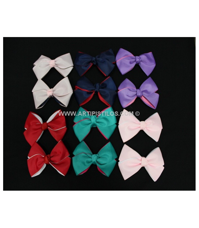 SET 12 RUBANS DE BANDE GROS GRAIN