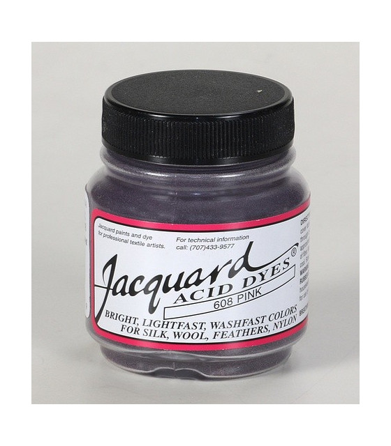 Acid Dye Jacquard 14 G Rose Bote De 15 Gramos - Teintures En Poudre - color
