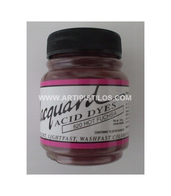 Acid Dye Jacquard 14 G Fuchsia Bote De 15 Gramos - Teintures En Poudre - color