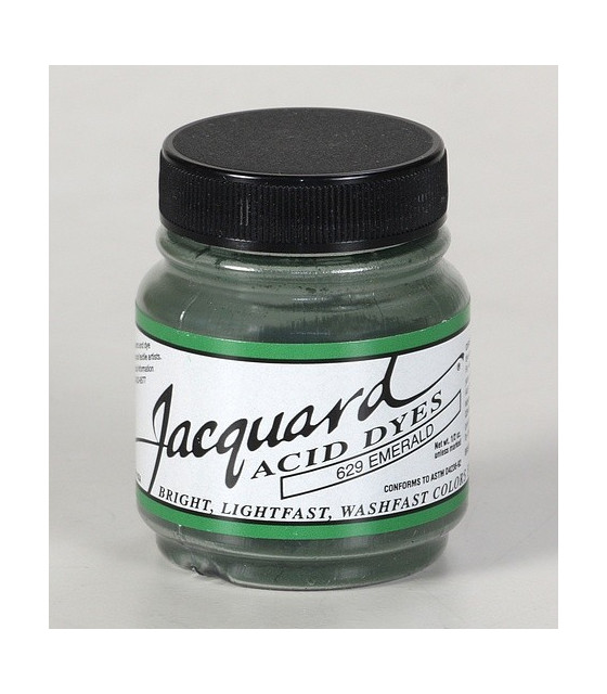 Acid Dye Jacquard 14 G Esmeralda Bote De 15 Gramos - Teintures En Poudre - color