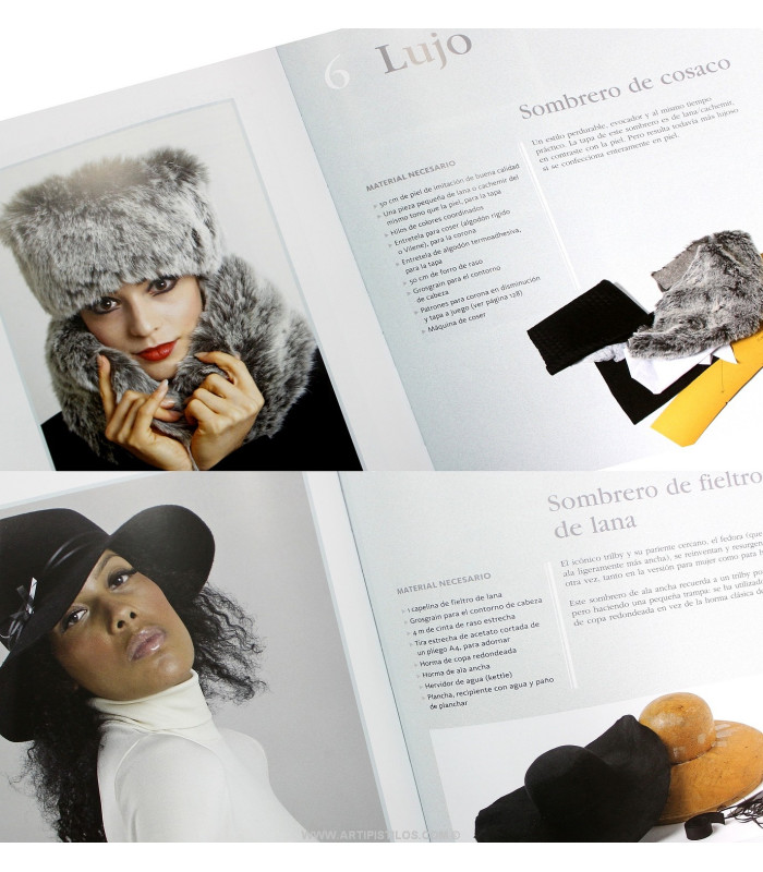 DISEÑO Y CONFECCIÓN DE SOMBREROS DE MODA