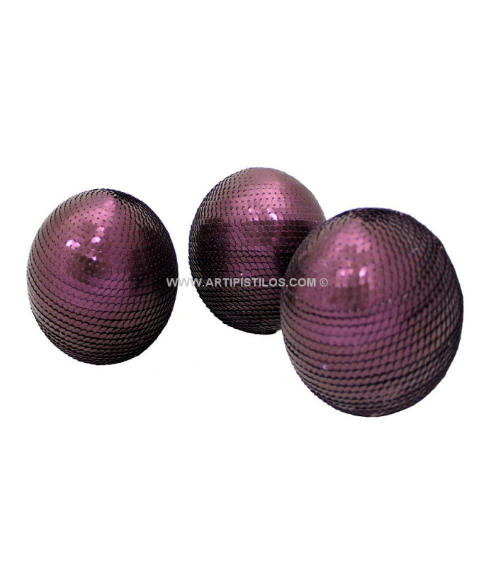 SPHÈRE DE PAILLETTES Ø10 CMS