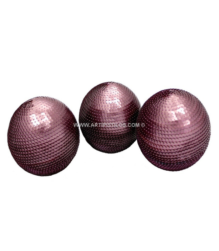 SPHÈRE DE PAILLETTES Ø10 CMS