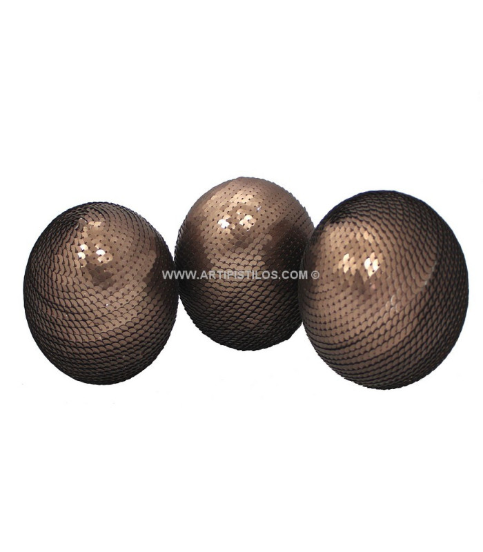 SPHÈRE DE PAILLETTES Ø10 CMS