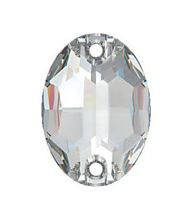 PIERRE SWAROVSKY "OVALE" À COUDRE 7 X 10 MM.