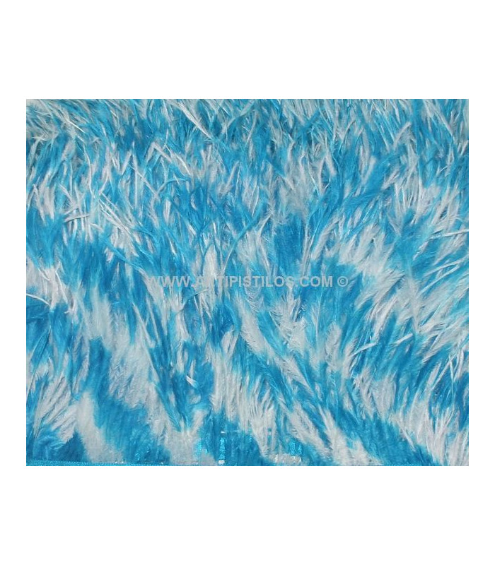 PLUMES D´AUTRUCHE BICOLORE