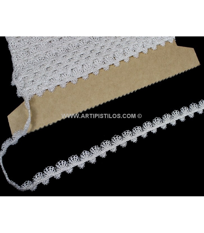 Strip lurex argent