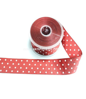 RUBAN TAFFETAS SÉRIGRAPHIE 38 MM.